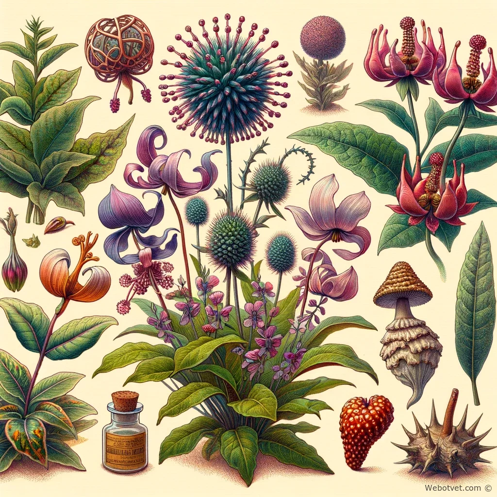 растения ядовитые