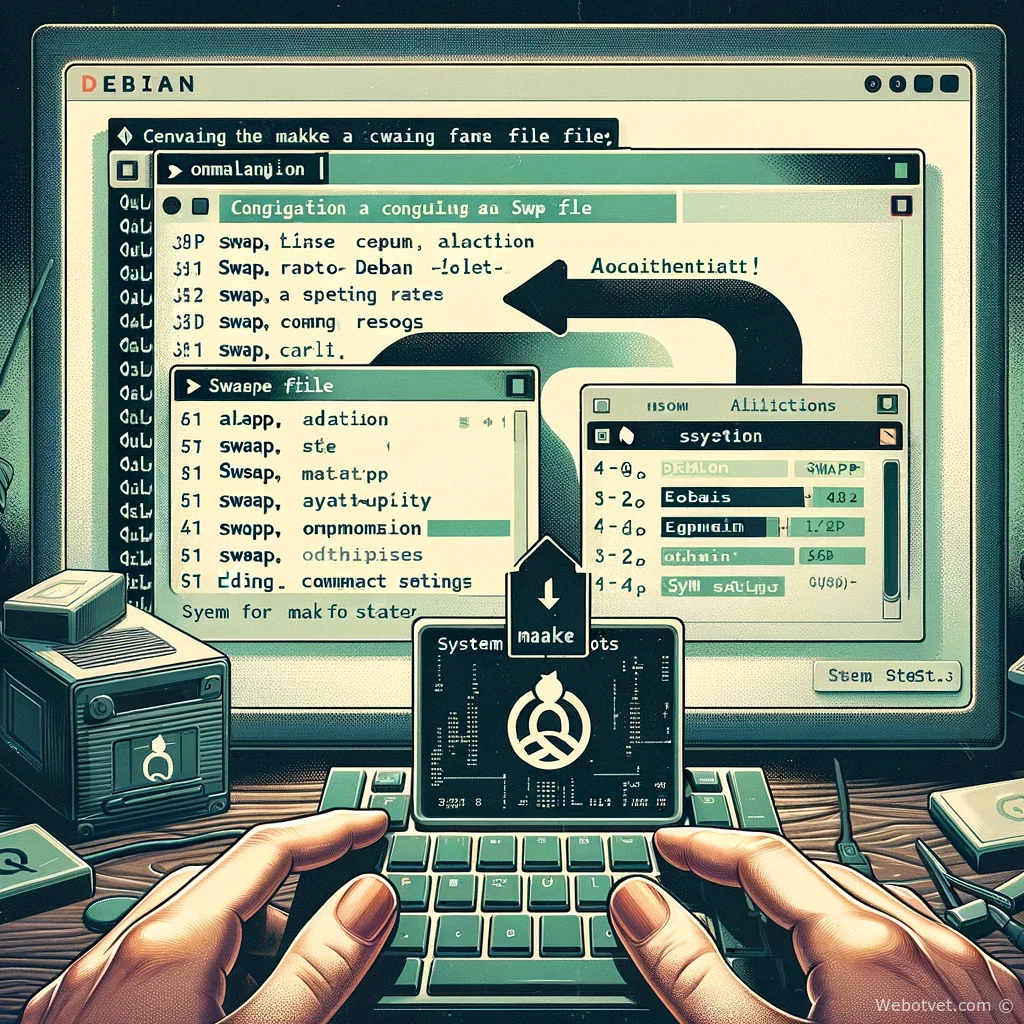 Настройка области подкачки (swap) на Linux debian